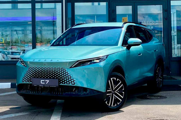 Цвета кузова Omoda C7: пять доступных оттенков для кроссовера