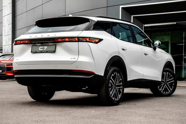 Цвета кузова Omoda C7: пять доступных оттенков для кроссовера