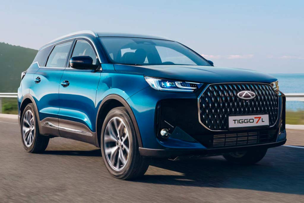 Цвета кузова Chery Tiggo 7L: семь доступных оттенков для кроссовера