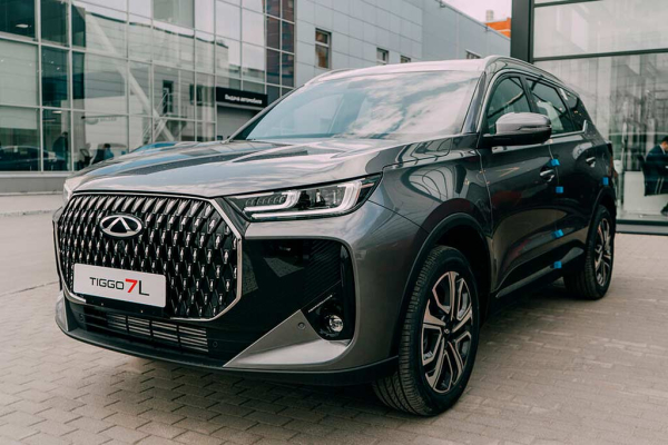 Цвета кузова Chery Tiggo 7L: семь доступных оттенков для кроссовера