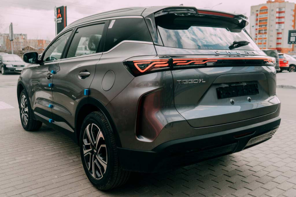 Цвета кузова Chery Tiggo 7L: семь доступных оттенков для кроссовера
