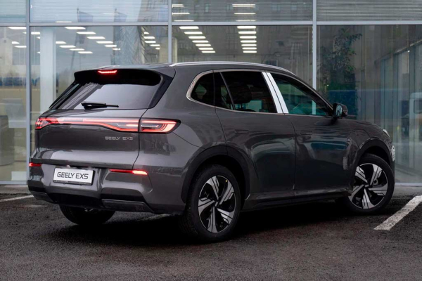 Цвета кузова Geely EX5: пять доступных оттенков для электрического кроссовера