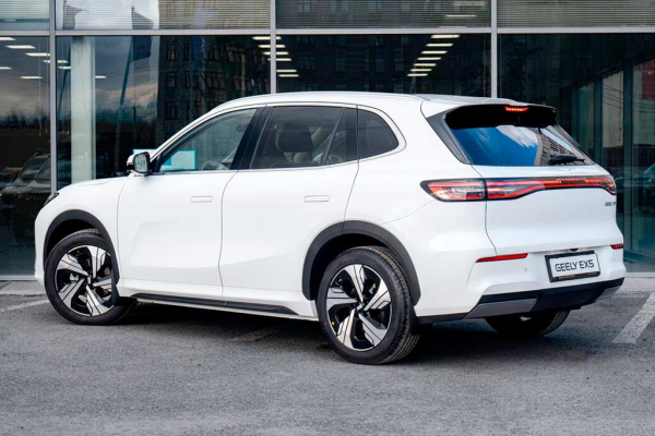Цвета кузова Geely EX5: пять доступных оттенков для электрического кроссовера