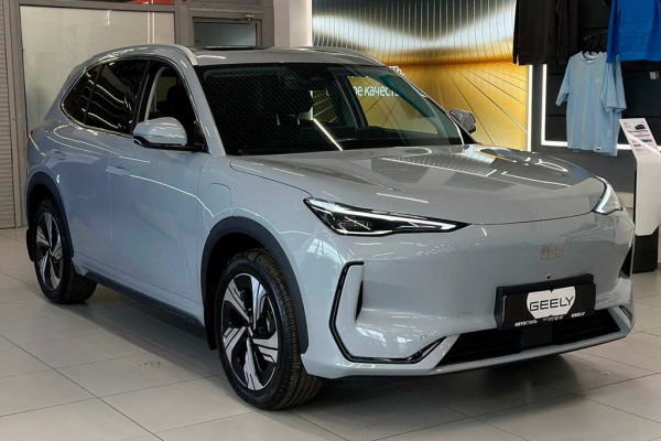 Цвета кузова Geely EX5: пять доступных оттенков для электрического кроссовера