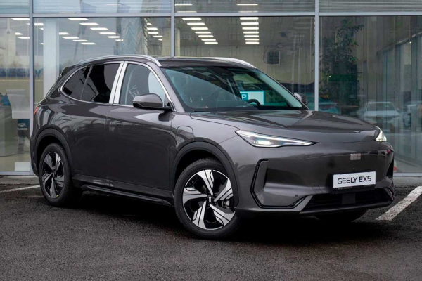 Цвета кузова Geely EX5: пять доступных оттенков для электрического кроссовера